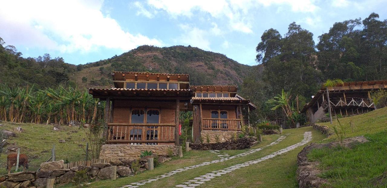 Chale Refugio Da Pedra Sp Villa Sao Bento do Sapucai Bagian luar foto