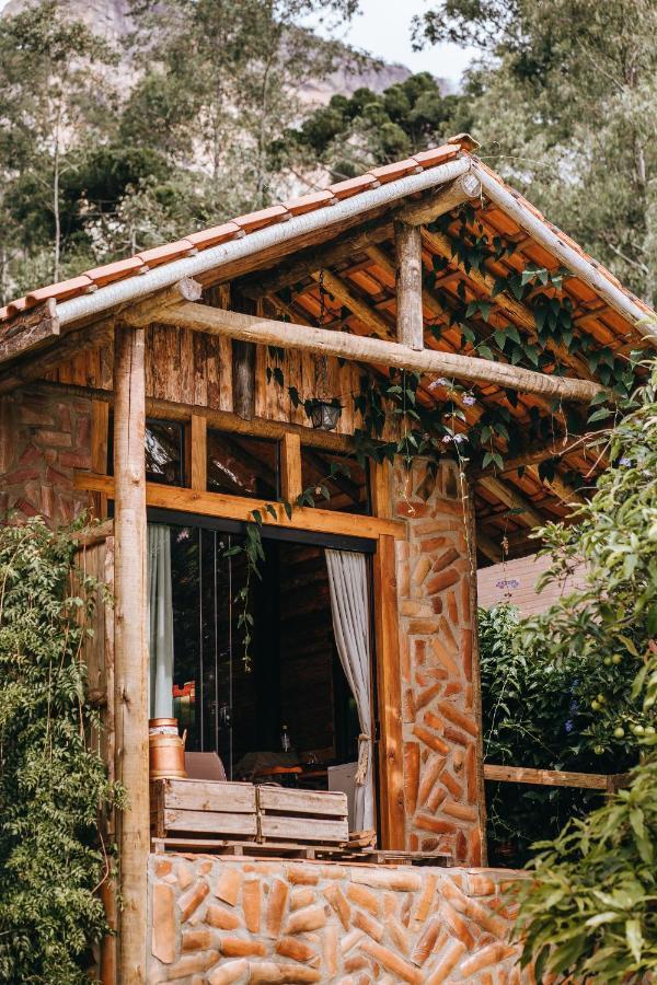 Chale Refugio Da Pedra Sp Villa Sao Bento do Sapucai Bagian luar foto