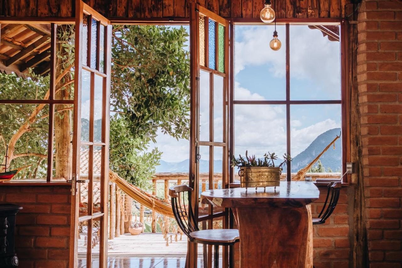 Chale Refugio Da Pedra Sp Villa Sao Bento do Sapucai Bagian luar foto