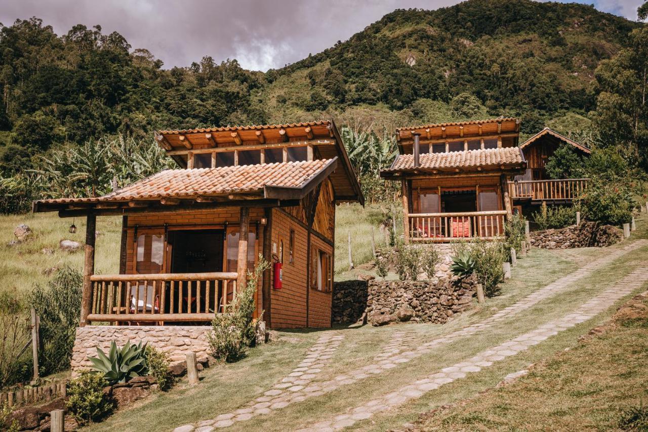 Chale Refugio Da Pedra Sp Villa Sao Bento do Sapucai Bagian luar foto