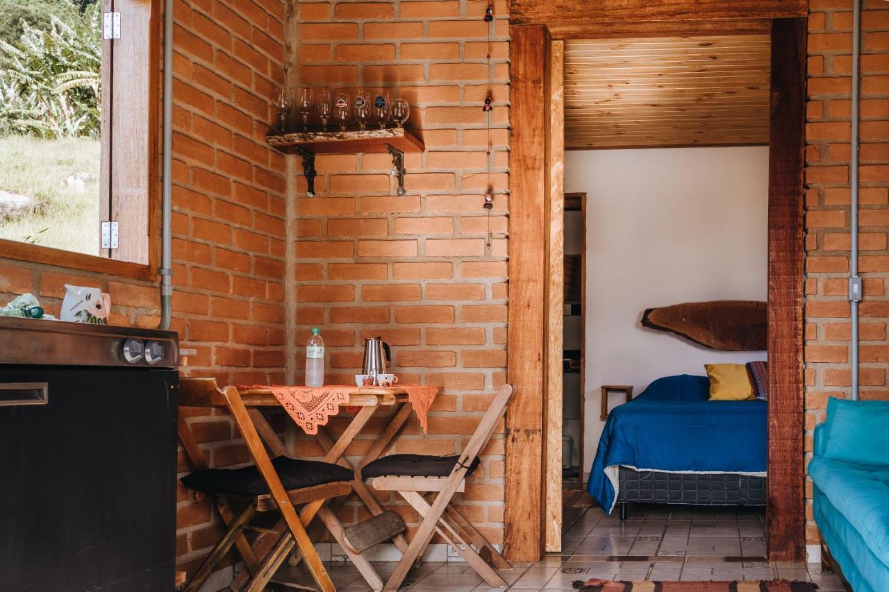 Chale Refugio Da Pedra Sp Villa Sao Bento do Sapucai Bagian luar foto