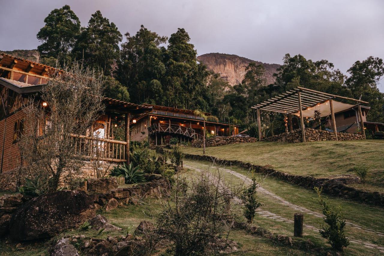 Chale Refugio Da Pedra Sp Villa Sao Bento do Sapucai Bagian luar foto