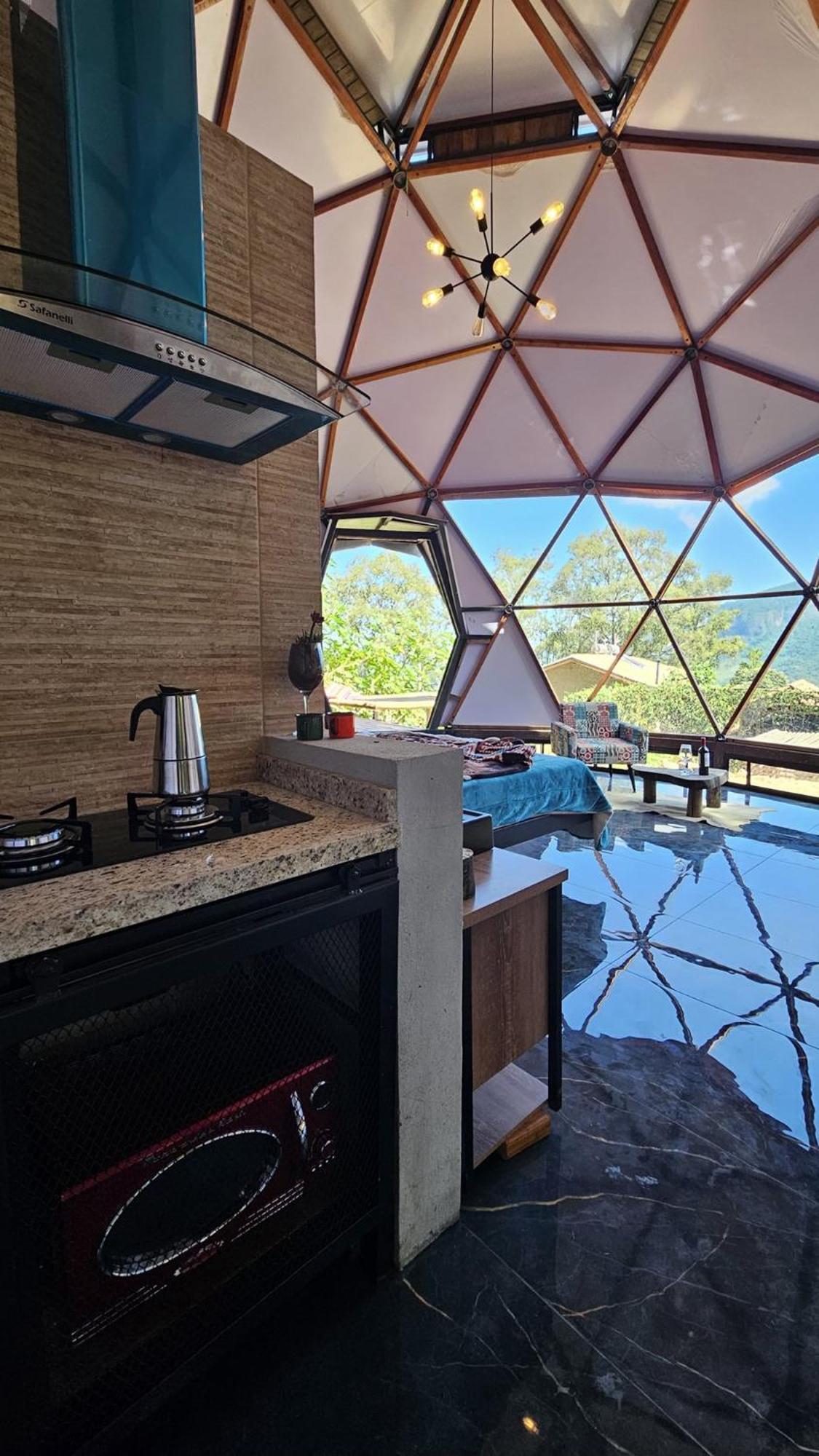Chale Refugio Da Pedra Sp Villa Sao Bento do Sapucai Bagian luar foto